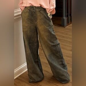 NWT American Bazi Vintage Wash Pull On Jeans!👖 SIZE MEDIUM